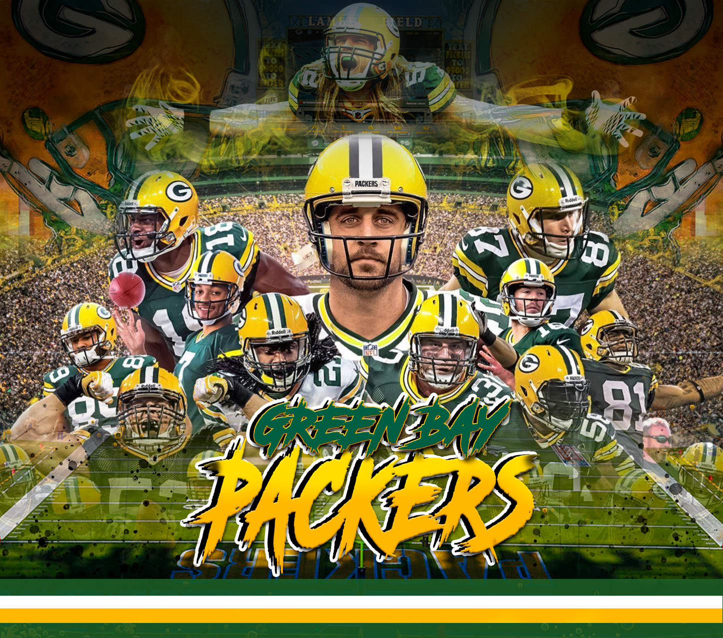 Aaron Rogers Green Bay Packers