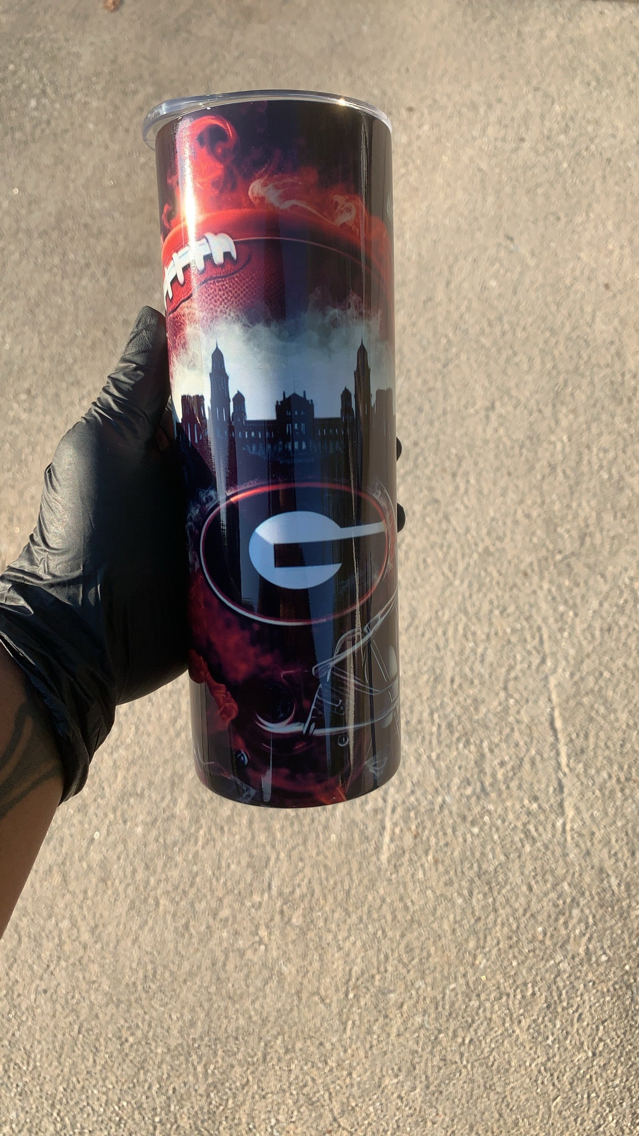 University of Georgia 20oz Skinny Tumbler