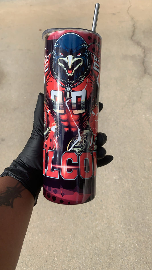 Atlanta Falcons 20oz Skinny Tumbler